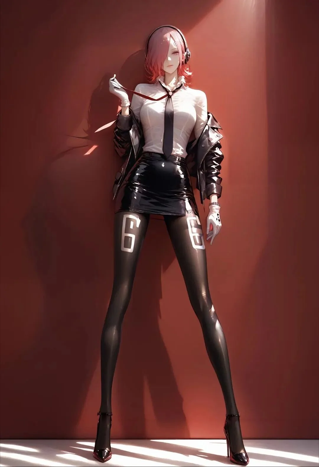 海贼王福利图：乌塔 暗黑甜酷制服风，性感张力直接拉满！