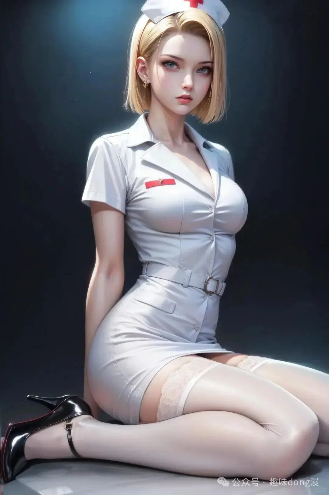 龙珠福利图:18号白色护士制服蕾丝袜高跟,纯欲冷艳诱惑感拉满第1张-Pixiv网页版入口 龙珠福利图:18号白色护士制服蕾丝袜高跟,纯欲冷艳诱惑感拉满