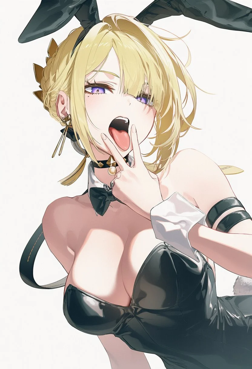 绝区零福利图：薇拉黑色亮面兔女郎制服，甜辣性感撩心蚀骨