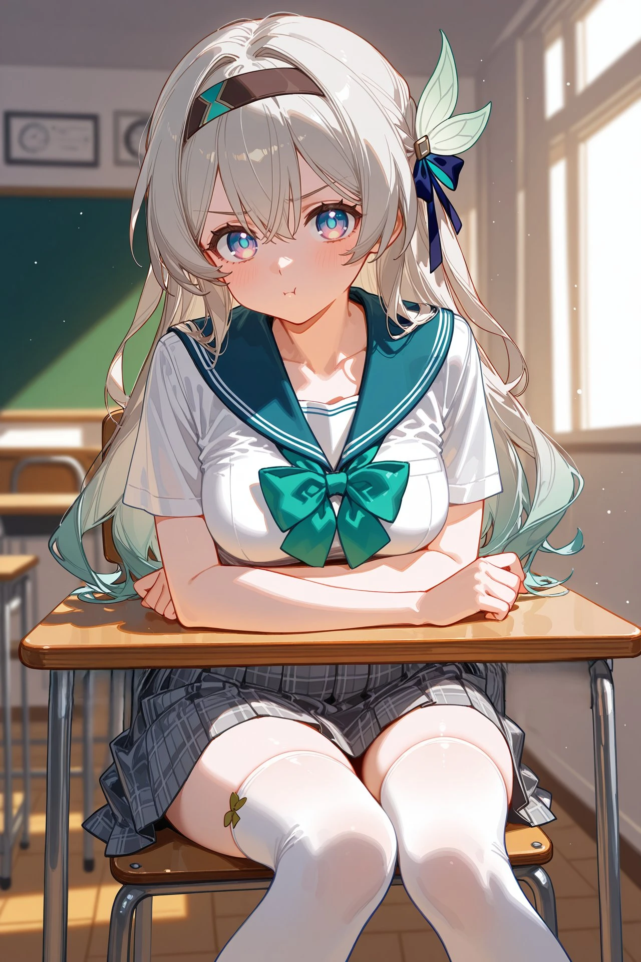 星穹铁道福利图:佩拉水手服格裙白丝,傲娇学妹清纯魅惑超吸睛第1张-Pixiv网页版入口 星穹铁道福利图:佩拉水手服格裙白丝,傲娇学妹清纯魅惑超吸睛