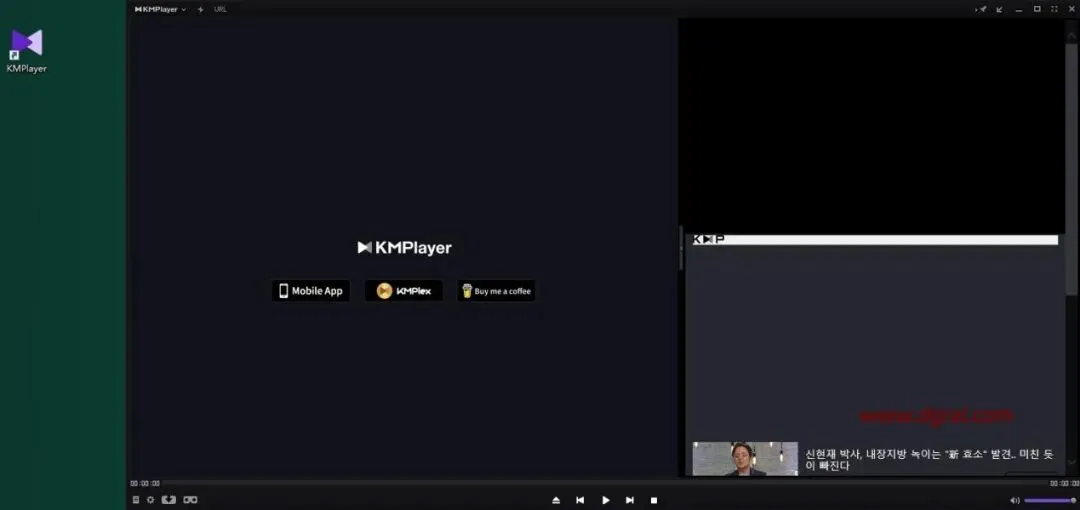 KMPlayer 界面截图